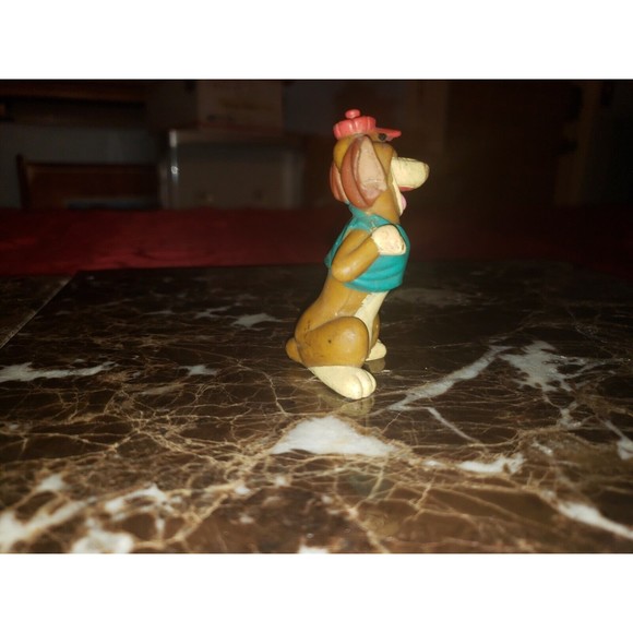 Vintage All Dogs Go To Heaven "Itchy" PVC Figure Toy 1989 Wendy's - Picture 4 of 7